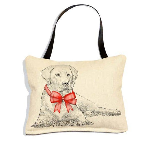 Yellow Lab Christmas Ornament