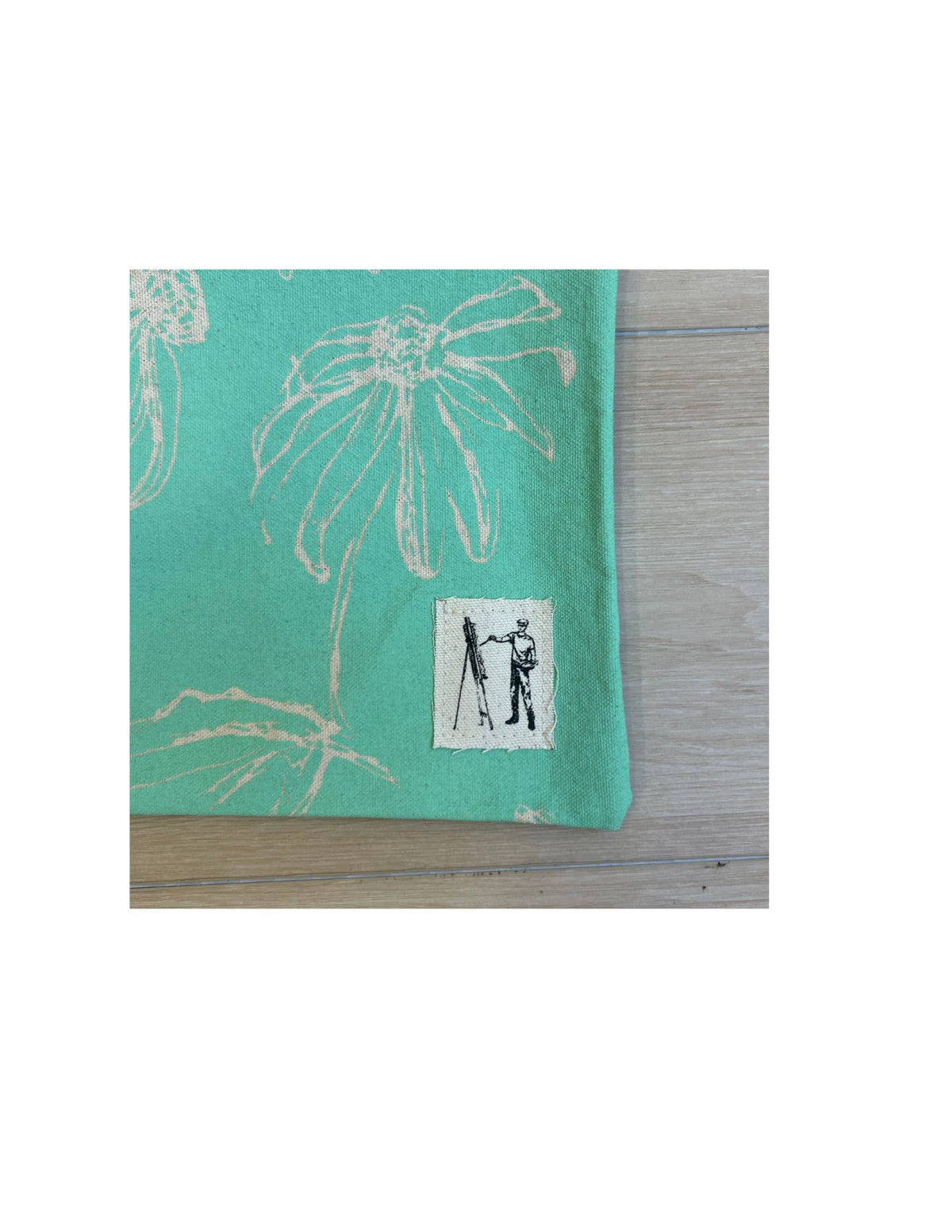 Seafoam Green Zippered Pouch