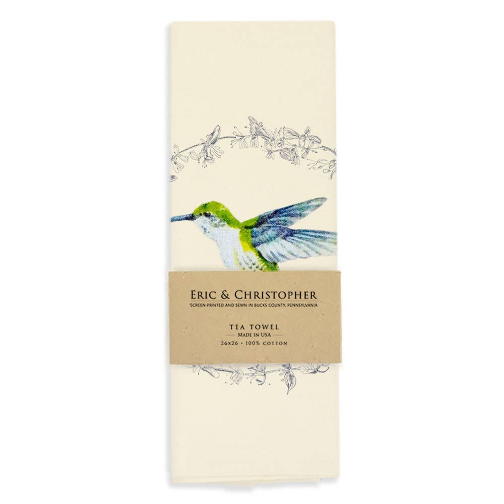 Hummingbird Tea Towel