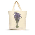 Spring Lavender Bouquet Medium Tote