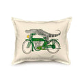 "Charlie Bonaventure" Alligator Pillow