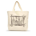 Little Owls Large Tote (with Border)