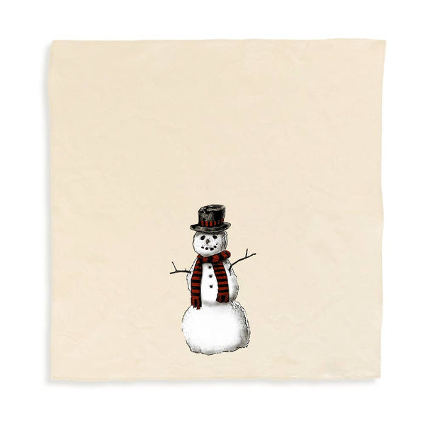 Snowman Tea Towel