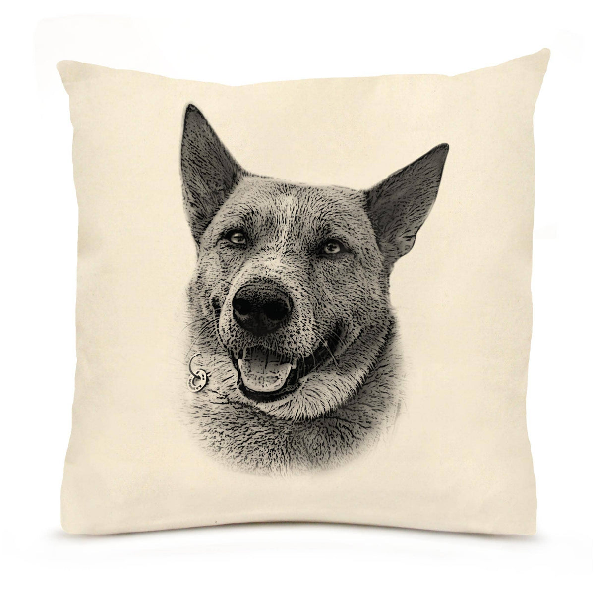 Australian Cattle Dog 20 x 20 Pillow