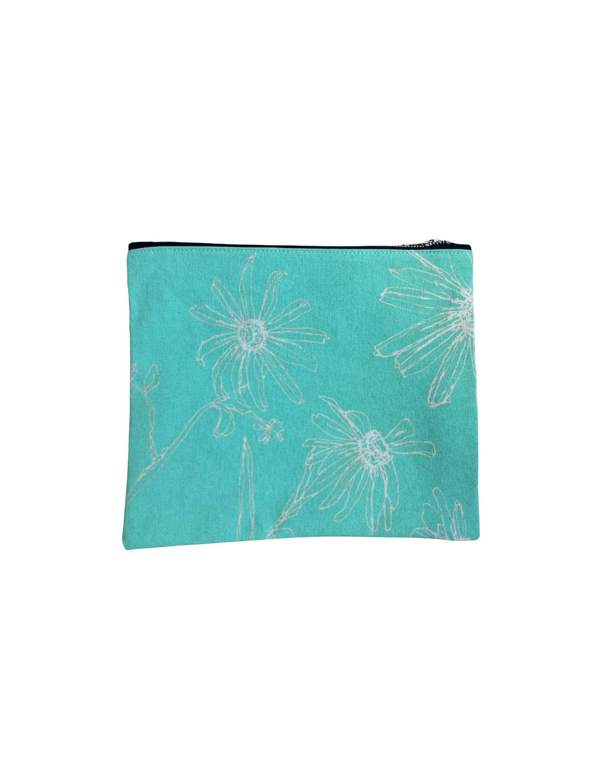 Seafoam Green Zippered Pouch