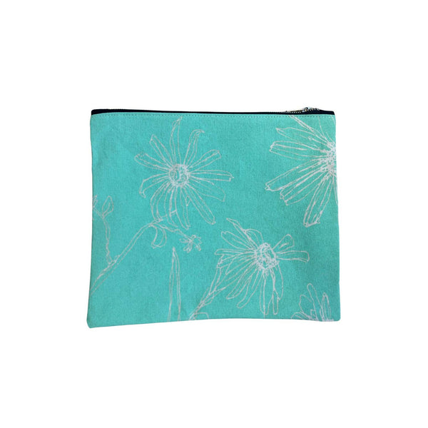 Seafoam Green Zippered Pouch