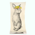 "Peaches" the Easter Bunny Pillow