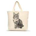 Cat Medium Tote - "Izzy"