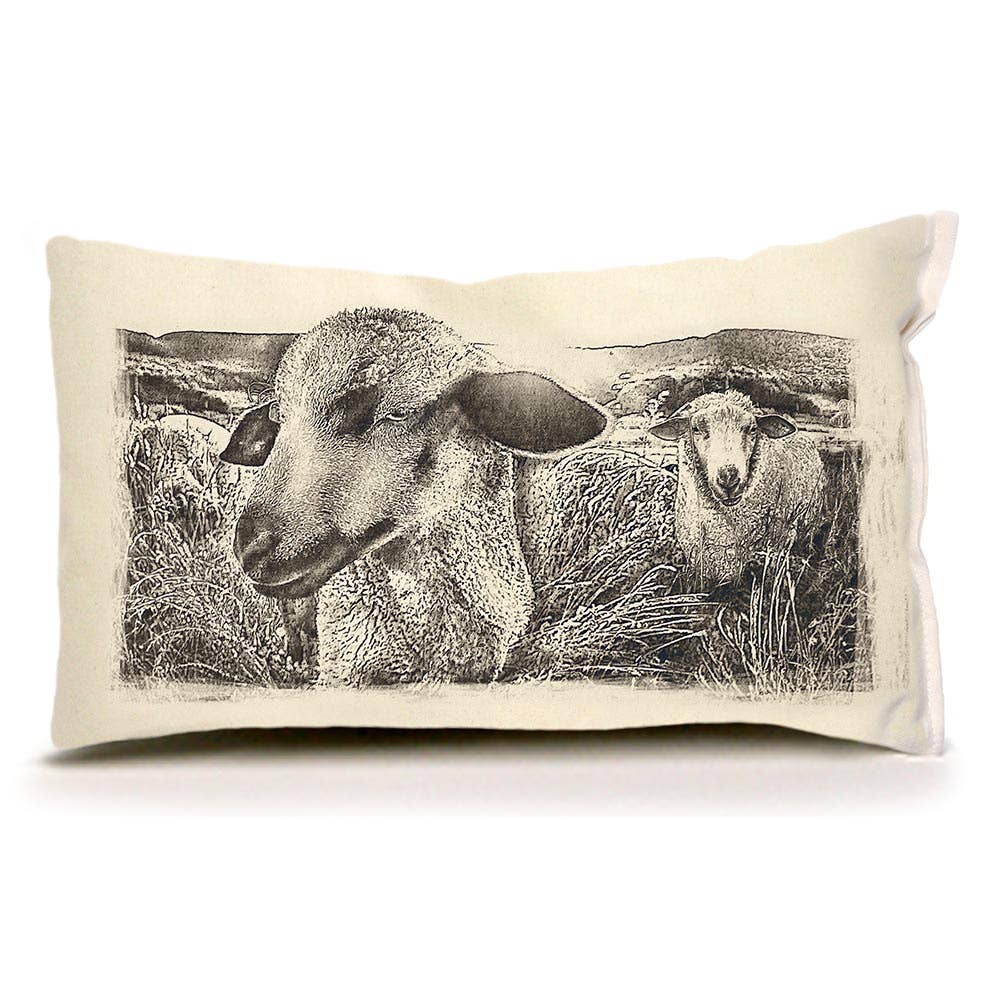 Sheep Pillow (12"x20")