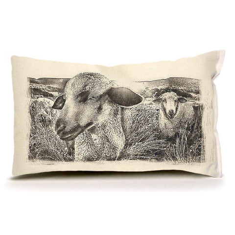 Sheep Pillow (12"x20")
