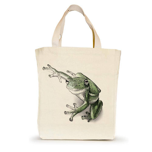 Frog Small Tote - "Froggie Frank"