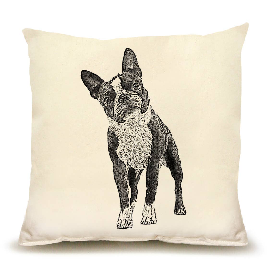 Boston Terrier Medium Pillow