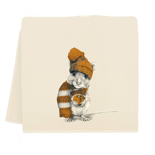 Harvest Mouse Tea Towel