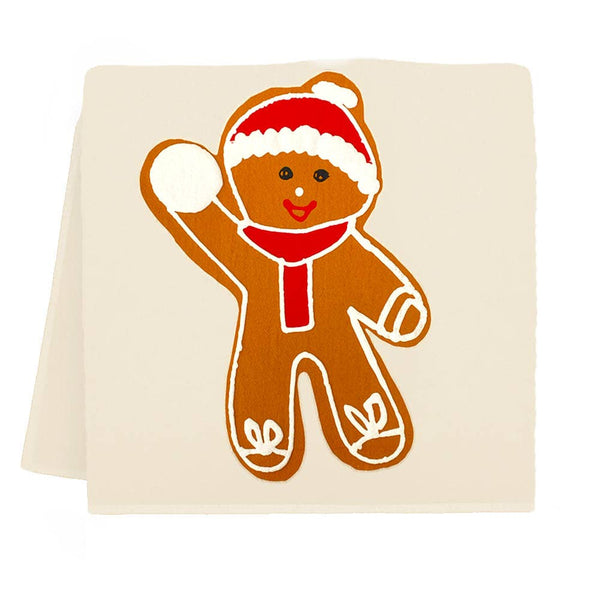 Gingerbread Man Tea Towel