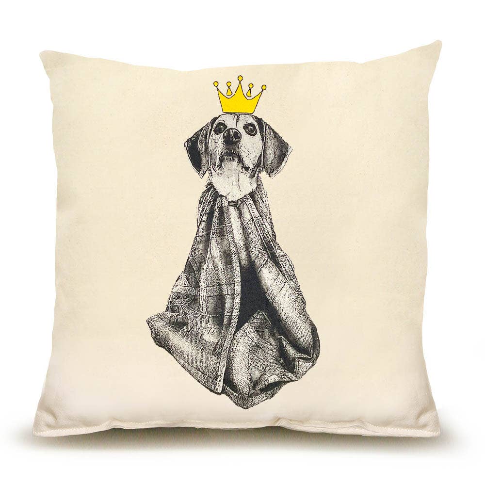 Beagle King 14 x 14 Pillow
