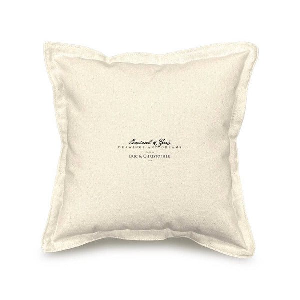 "Gambol Azimuth" Long Snout Seahorse 12 x 12 Pillow