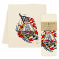 Freedom at Sea Tea Towel