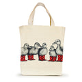 Duck with Red Boots Small Tote