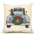 Vintage Farm Truck Medium Pillow