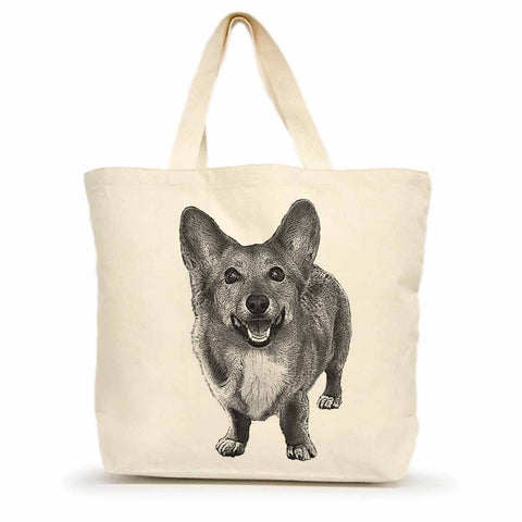 Corgi Large Tote