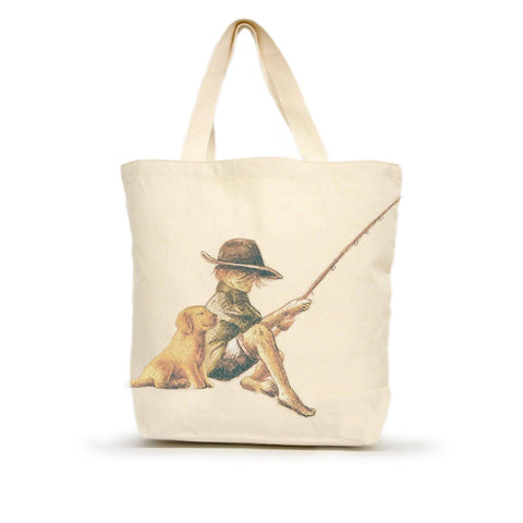 Best Friends Fishing Tote
