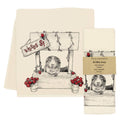 Valentine's Day - Kisses Tea Towel