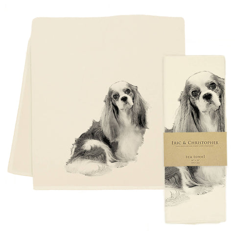 Cavalier King Charles Tea Towel