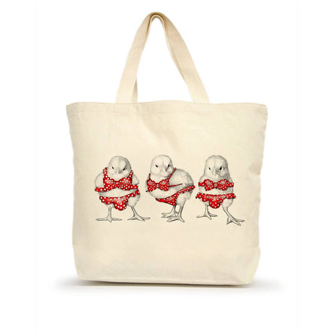 Bikini Chicks Large Tote