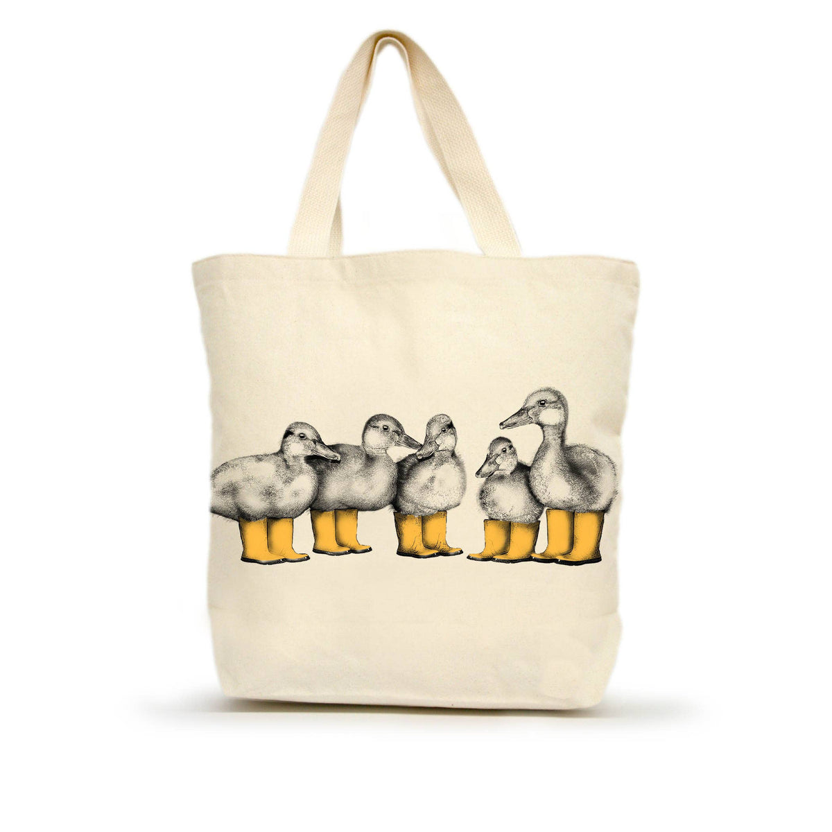Ducks with Boots Medium Tote