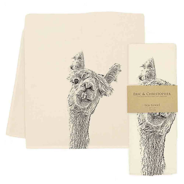 Alpaca Tea Towel