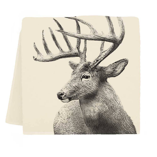 American Woodlands Collective Buck #4 Tea Towel