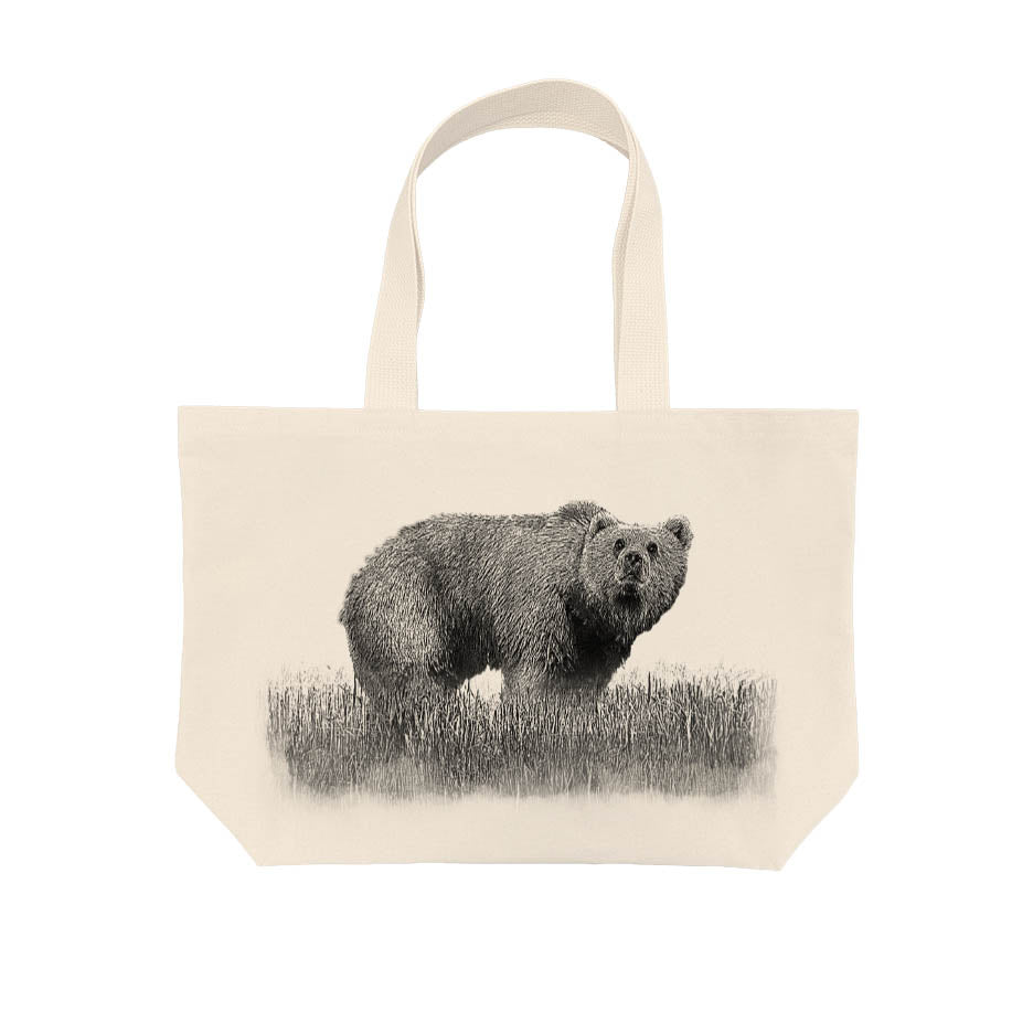 Woodlands Bear in Field Medium Tote