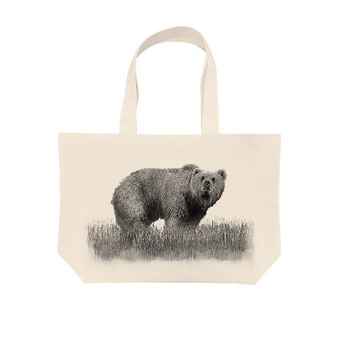 Woodlands Bear in Field Medium Tote