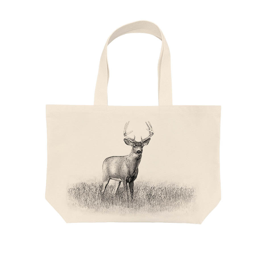 Woodlands Deer in Field Medium Tote