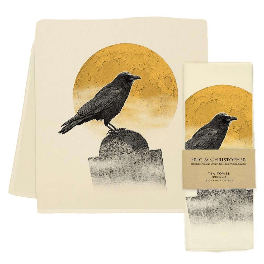 Crow Tea Towel