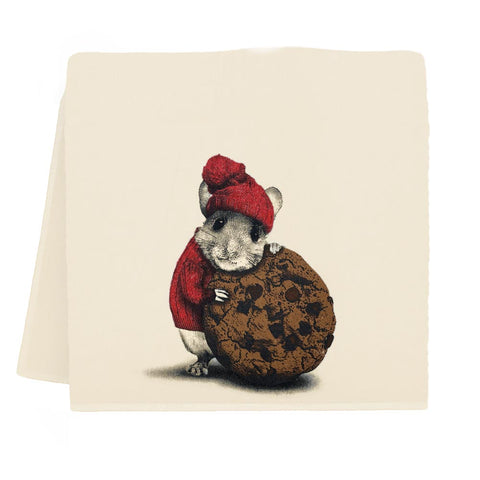 Mouse with Cookie Tea Towel