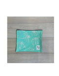 Seafoam Green Zippered Pouch