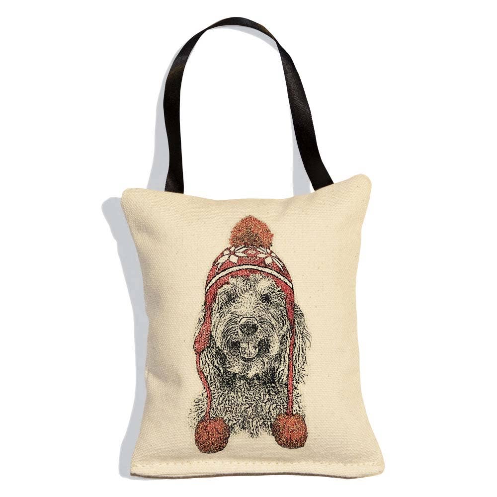 Labradoodle Christmas Ornament