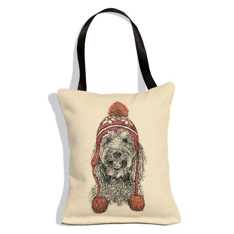 Labradoodle Christmas Ornament