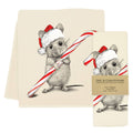 Christmas Mouse 2 Tea Towel