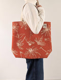 Black Eyed Susan Large Tote (Orange Peel)