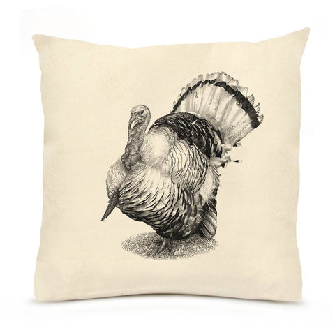 Turkey 20 x 20 Pillow - "Dexter"