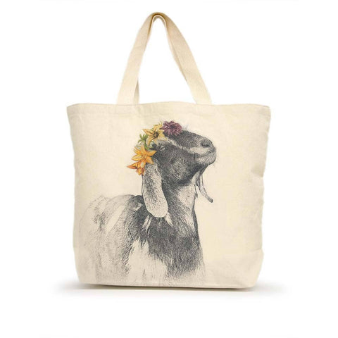 Princess of Perkasie Goat Large Tote