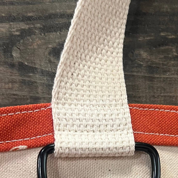 Black Eyed Susan Large Tote (Orange Peel)