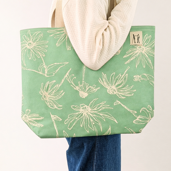 "Seafoam Green" Tote Bag