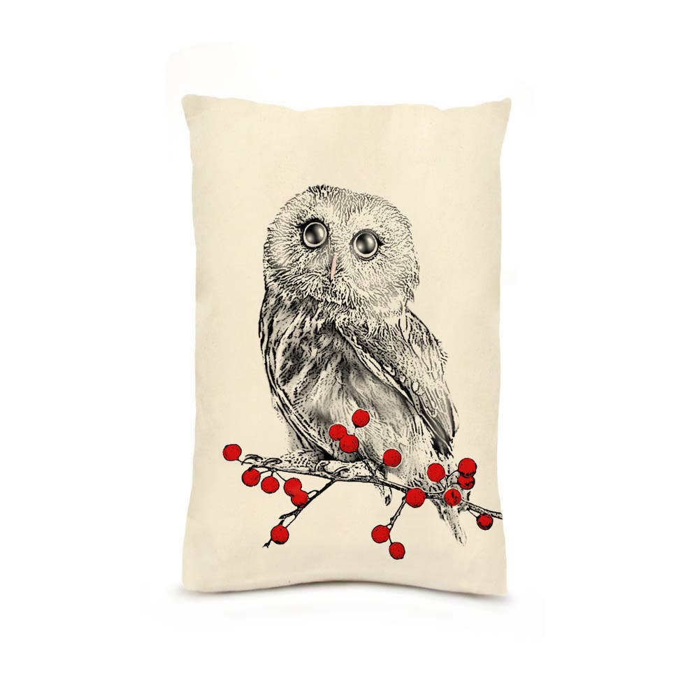Winter Owl 10 x 14 Pillow