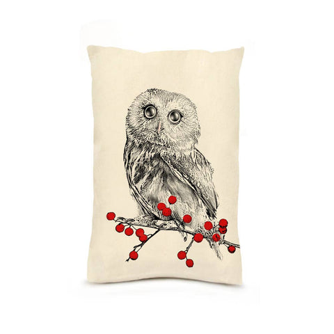 Winter Owl 10 x 14 Pillow