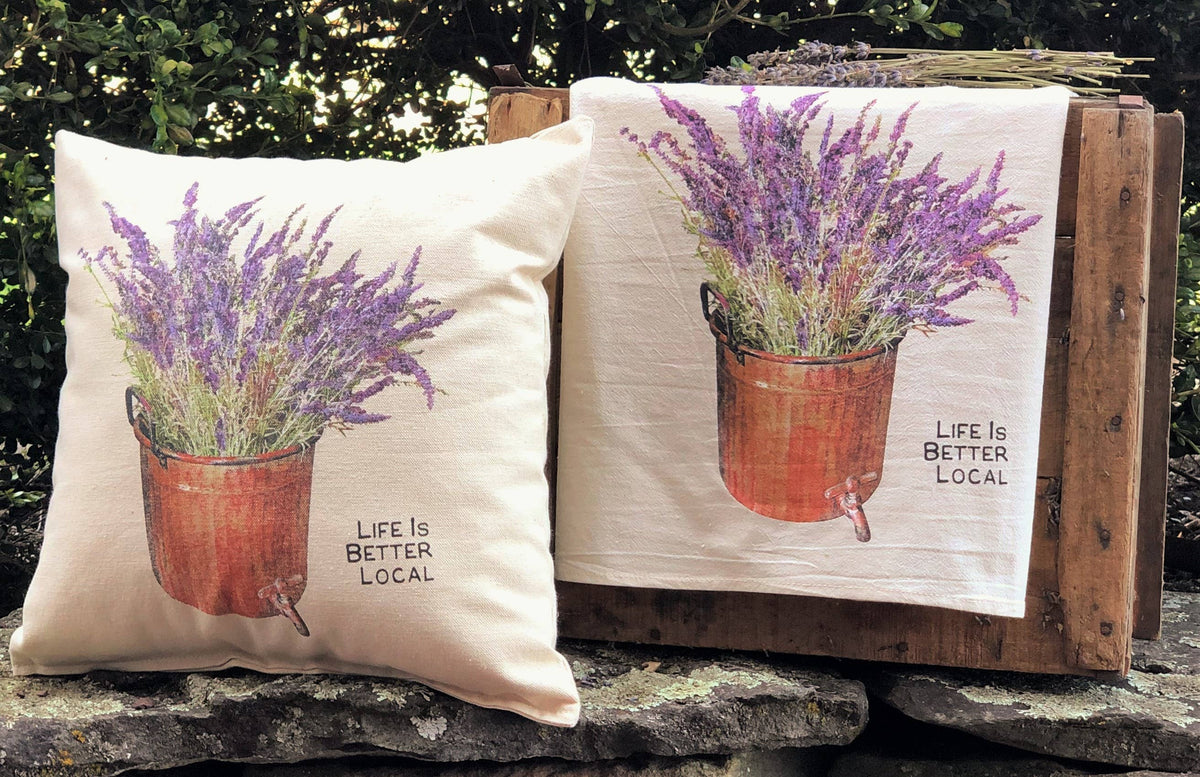 Lavender Tea Towel