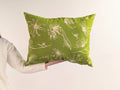 Large Spring Pillow - Key Lime Green