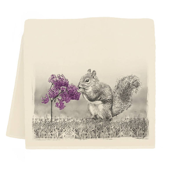 American Woodlands Collective Squirrel Tea Towel